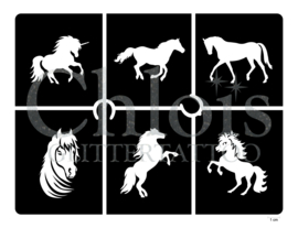 Horses (Theme Stencil)