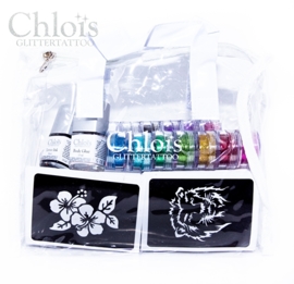 Chloïs Glittertattooset Festival