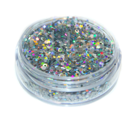 Chloïs Glitter Flakes Laser Silver 10 ml