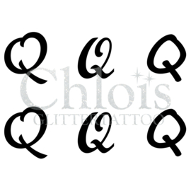Letter Q (Multi Stencil 6)
