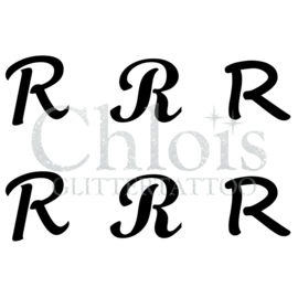 Letter R (Multi Stencil 6)