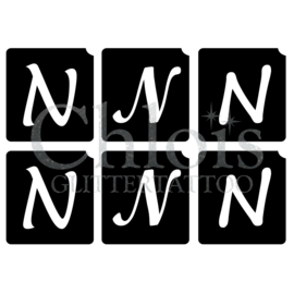 Letter N (Multi Stencil 6)