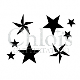 Four Stars (Duo Stencil)