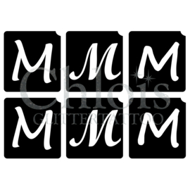 Letter M (Multi Stencil 6)