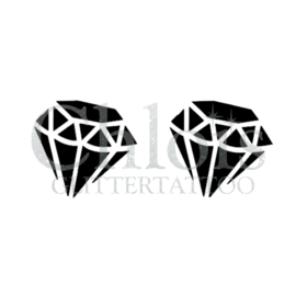 Two Diamonds (Duo Stencil)