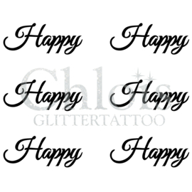 Happy (Multi Stencil 6)