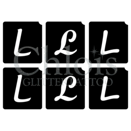 Letter L (Multi Stencil 6)