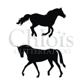 Horses I (Duo Stencil)