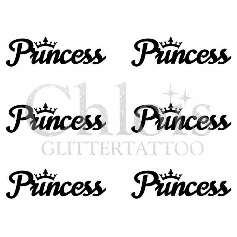 Princess Glitter Tattoo Kit  Disney Princess Temporary Tattoos for girls  5060455412198  eBay