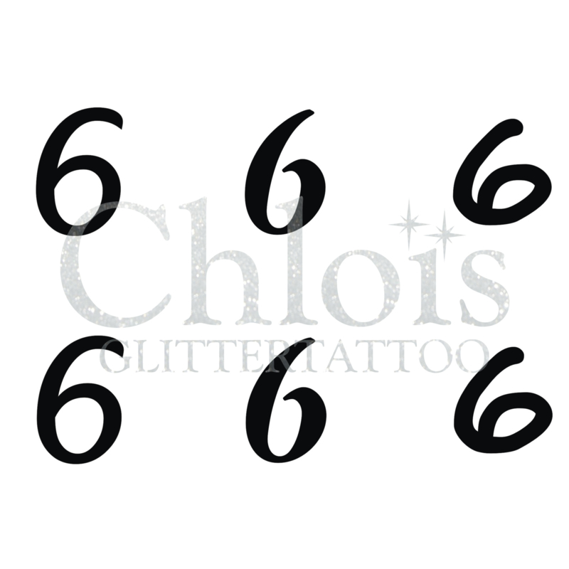 number-6-multi-stencil-6-schablonen-multi-stencils-chlo-s-glittertattoo