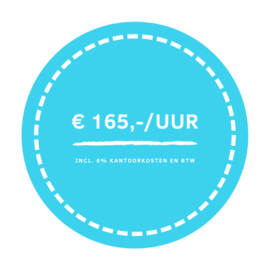 € 165,-/uur