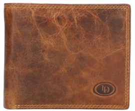 Leder Cognac billfold