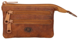 Lederen Cognac sleutel etui riem groot