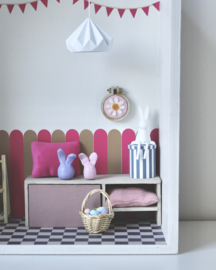 Poppenhuis - mini wandhanger madelief