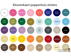 Poppenhuis stickers - Mini hinkelbaan