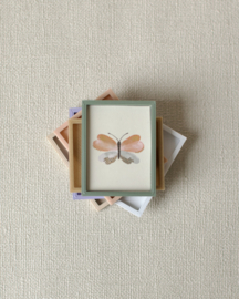 Poppenhuis mini kunst - vlinder
