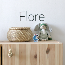 Naamsticker - Flore