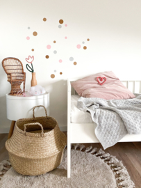 Muurstickers - Stippen boho chic