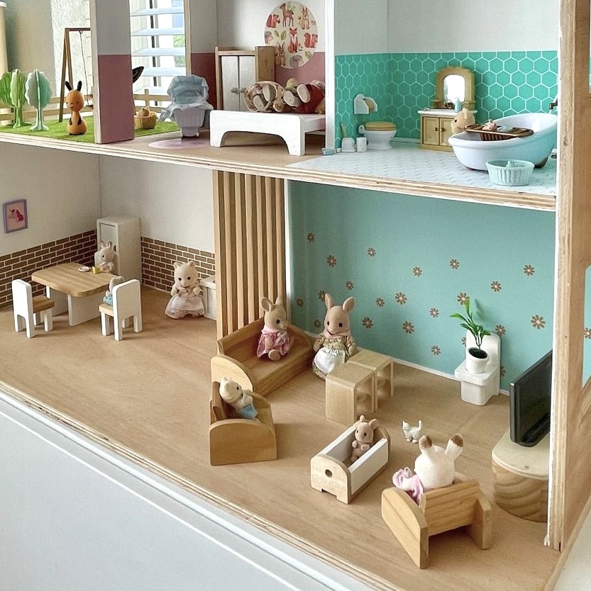 Mini binnenkijker aflevering 11: het kleurrijke DIY poppenhuis project