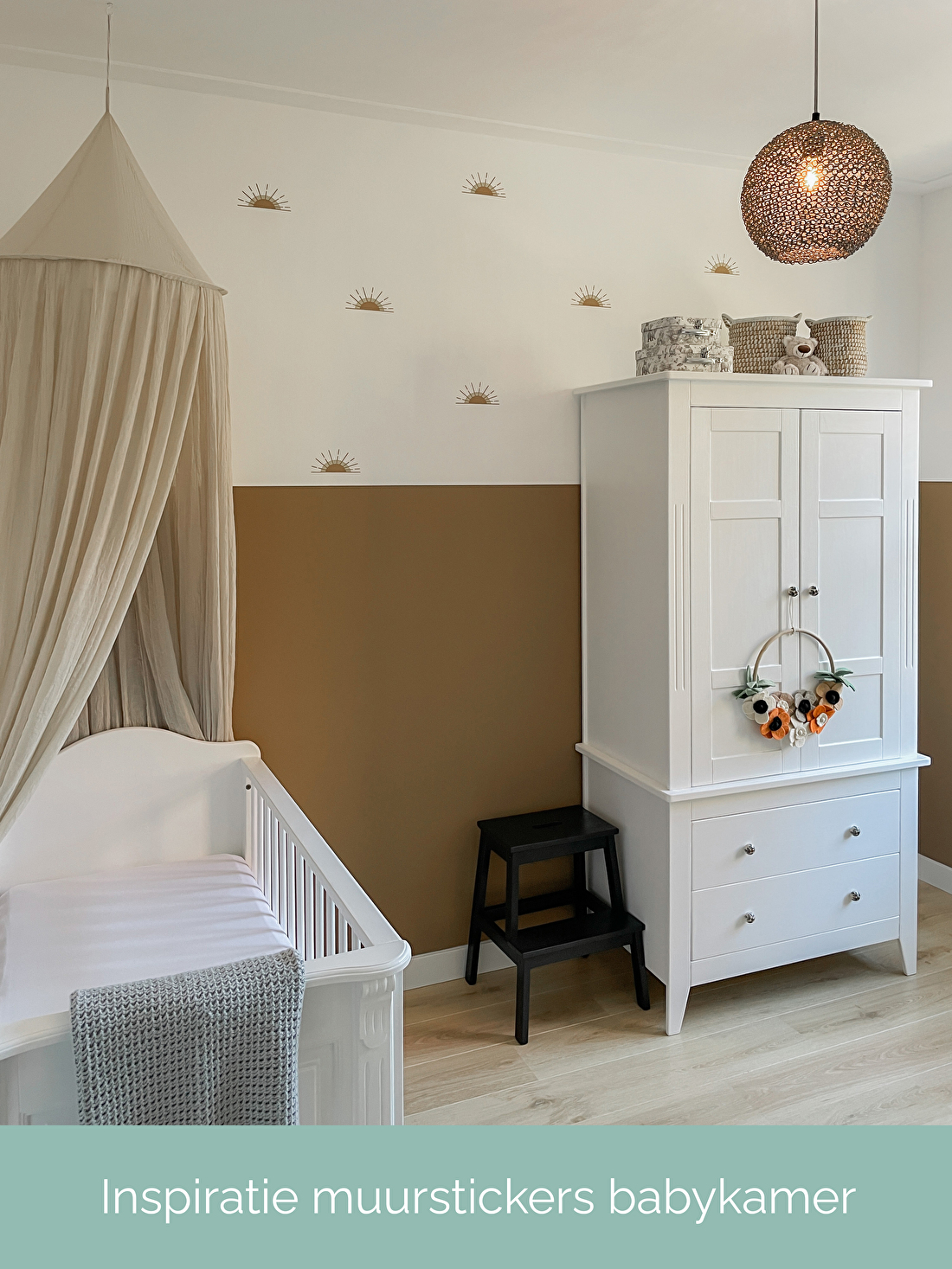 Inspiratie muurstickers babykamer