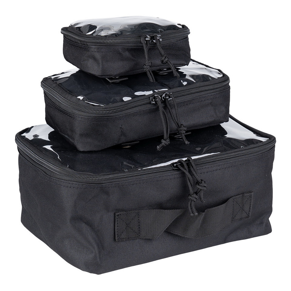 MOLLE Organizers set 3pcs transparant