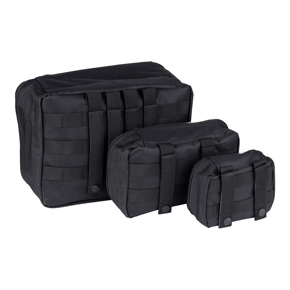 MOLLE Organizers set 3pcs transparant