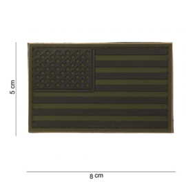 Patch PVC Amerikaanse Vlag
