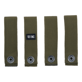 MOLLE Klittenband Straps Groen 4 pcs