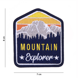 Embleem stof Mountain Explorer