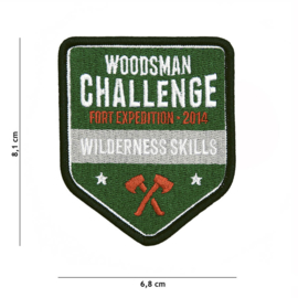 Embleem stof Woodsman