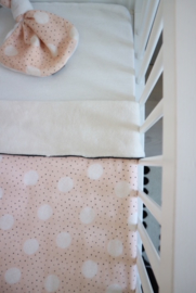 Daily Dream Ledikantdeken - Pink dot/Cream teddy