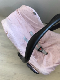 Maxicosihoes - tricot roze stip