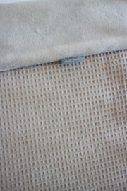 Basic Pure Wiegdeken - Taupe wafel - 90/90 cm