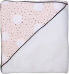 Daily Dream Wikkeldoek - Pink dot/Cream teddy