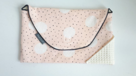 Daily Dream Luierenvelop - Pink dot/Cream wafel