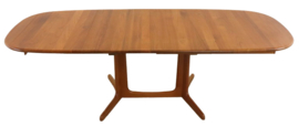 Gudme ovalen 2x verlengbare eettafel 'Trouslokke'