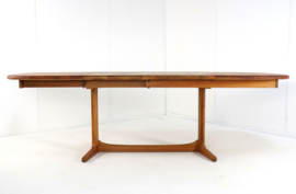 Deense ovalen 2x verlengbare eettafel 'Siem'