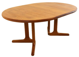 Ronde 1x verlengbare Dyrlund eettafel 'Ommel'