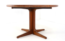 Glostrup ronde 2x verlengbare eettafel 'Kappendrup'