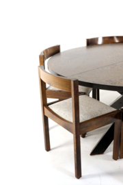 Set Gerard Geytenbeek eettafel + 6 stoelen