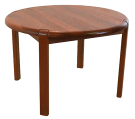 Ronde Deens design verlengbare eettafel Niels Bach 'Tjele'