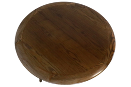 Ronde uitschuifbare tafel 'Oak'