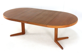 Ronde 2x verlengbare eettafel 'Blans'