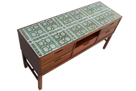 Deense halkast 'Lolland' / laag sideboard Severin Hansen