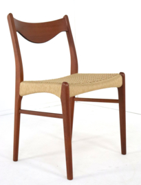 Set van 4 Arne Wahl Iversen voor Glyngore stoelen  'Naerem'