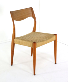 Set van 4 eetkamerstoelen Fristho Team naar Niels O Möller model 71