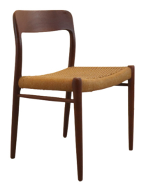 Set van 4 Niels O Möller Model 75 stoelen 'Marup'