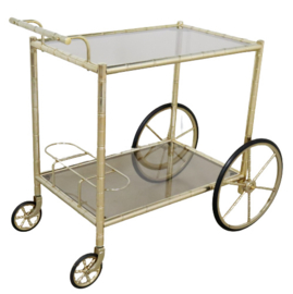 Faux bamboo barcart 'Haubourdin'