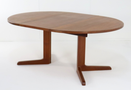 Ronde 2x verlengbare eettafel 'Aabybro'