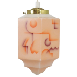 Art deco hanglamp 'Kurravaara'